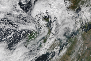 Storm Ali Seen From Space